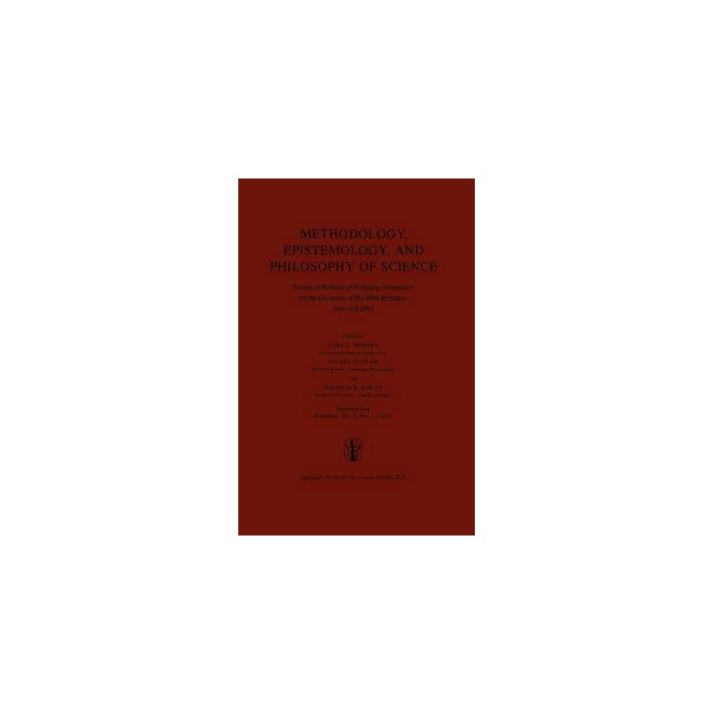 Methodology, Epistemology, and Philosophy of Science - 9789048183890