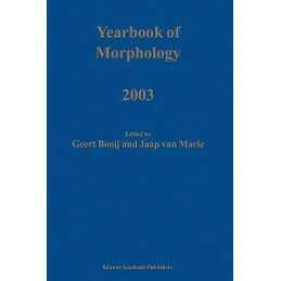 Yearbook of Morphology 2003 - 9781402012723
