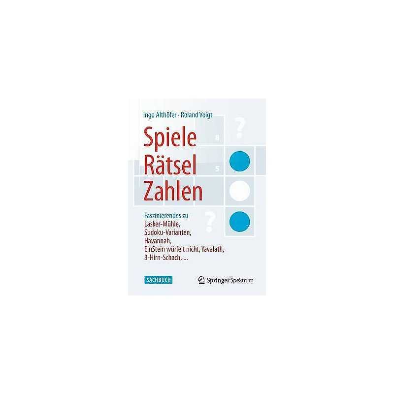 Spiele, Ratsel, Zahlen - 9783642553004