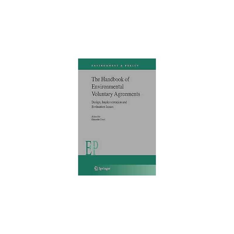 The Handbook of Environmental Voluntary Agreements - 9789048168439