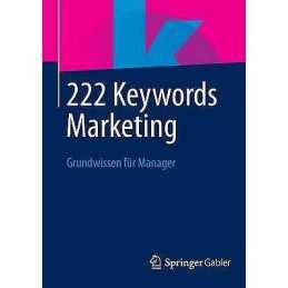 222 Keywords Marketing - 9783658033842