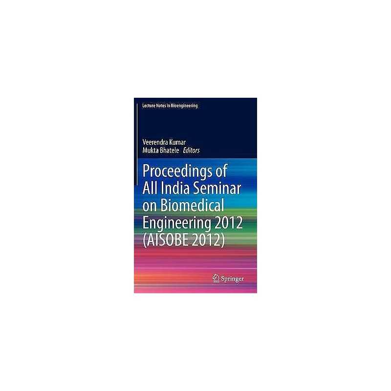 Proceedings of All India Seminar on Biomedical Engineering 20... - 9788132209690