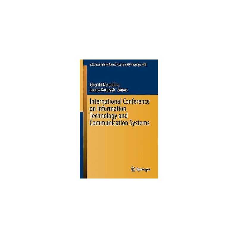International Conference on Information Technology and Commun... - 9783319647180