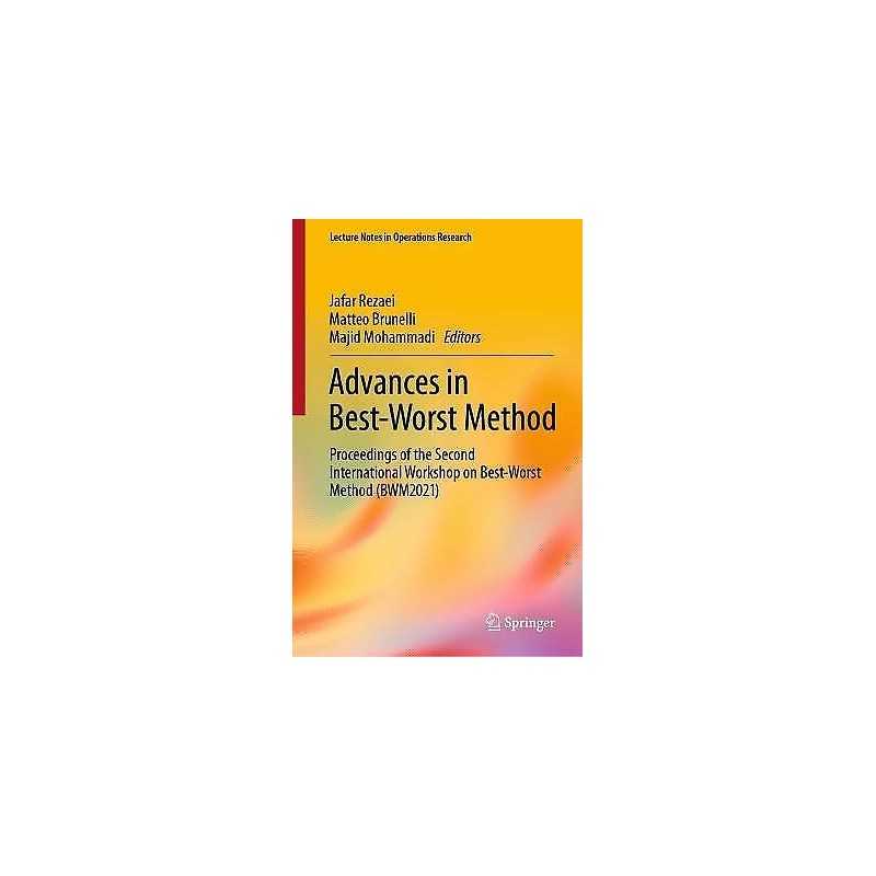 Advances in Best-Worst Method - 9783030897949