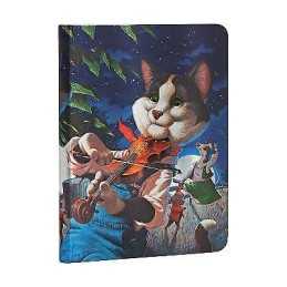 Cat and the Fiddle Lined Hardcover Journal - 9781439732212