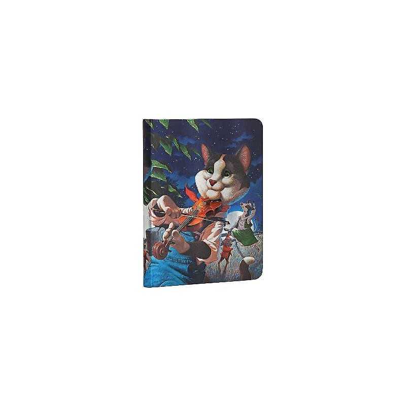 Cat and the Fiddle Lined Hardcover Journal - 9781439732212
