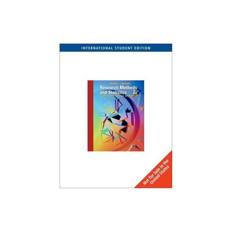 Research Methods and Statistics: A ..., Jackson, Sherri