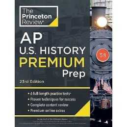 Princeton Review AP U.S. History Premium Prep, 2024 - 9780593517291