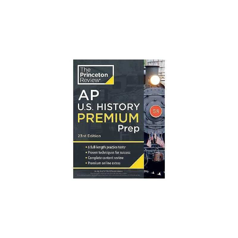 Princeton Review AP U.S. History Premium Prep, 2024 - 9780593517291
