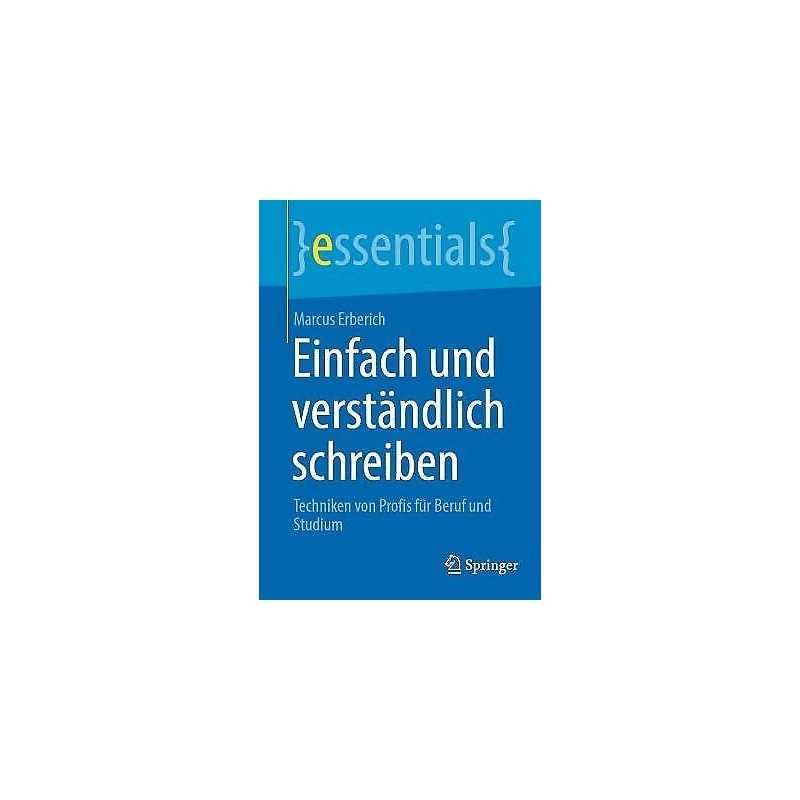 Einfach und verstandlich schreiben - 9783662662755