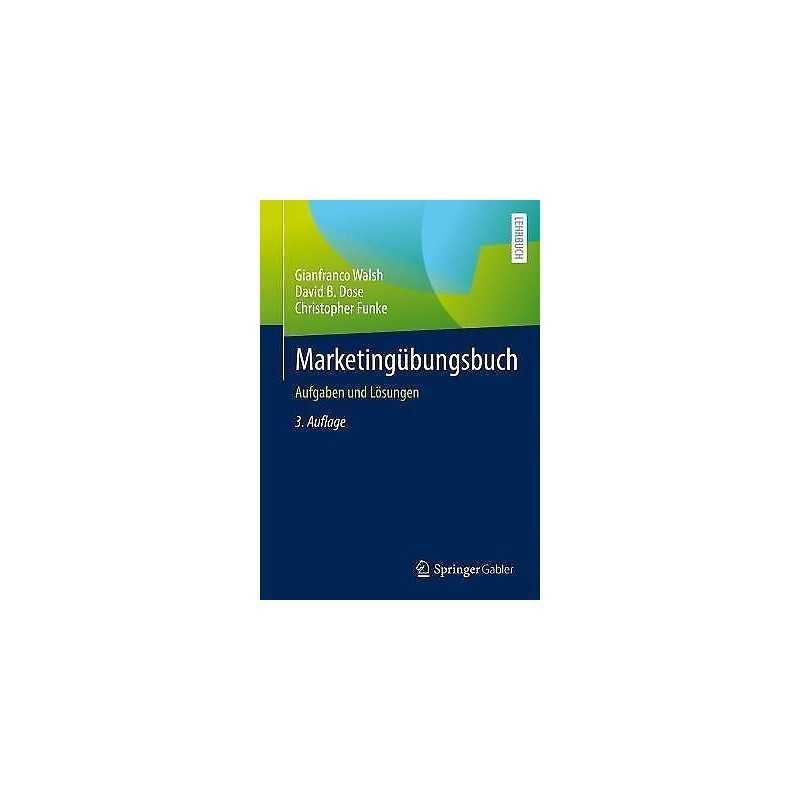 Marketingubungsbuch - 9783662651278