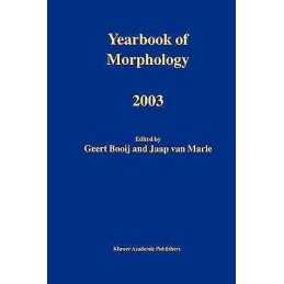 Yearbook of Morphology 2003 - 9789048162857