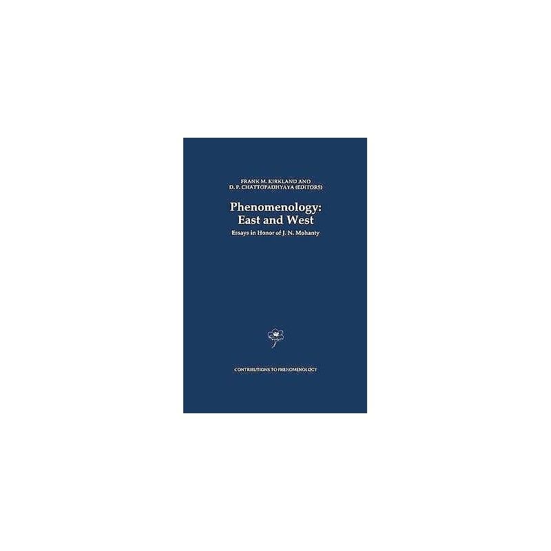 Phenomenology: East and West - 9780792320876