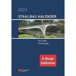 Stahlbau-Kalender 2023 - 9783433033883