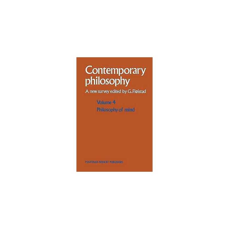Philosophy of Mind/Philosophie de lesprit - 9789024733002