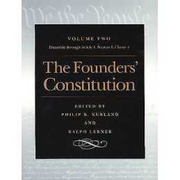 Founders Constitution, Volume 2 - 9780865973039
