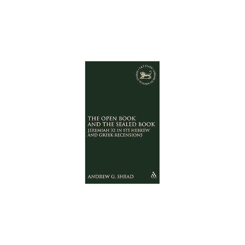The Open Book and the Sealed Book - 9781841272740