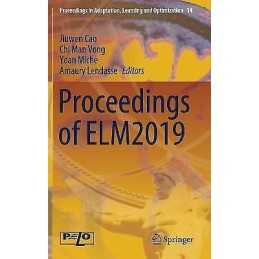 Proceedings of ELM2019 - 9783030589882