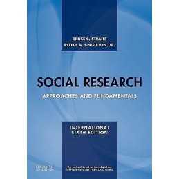Social Research - 9780190635107