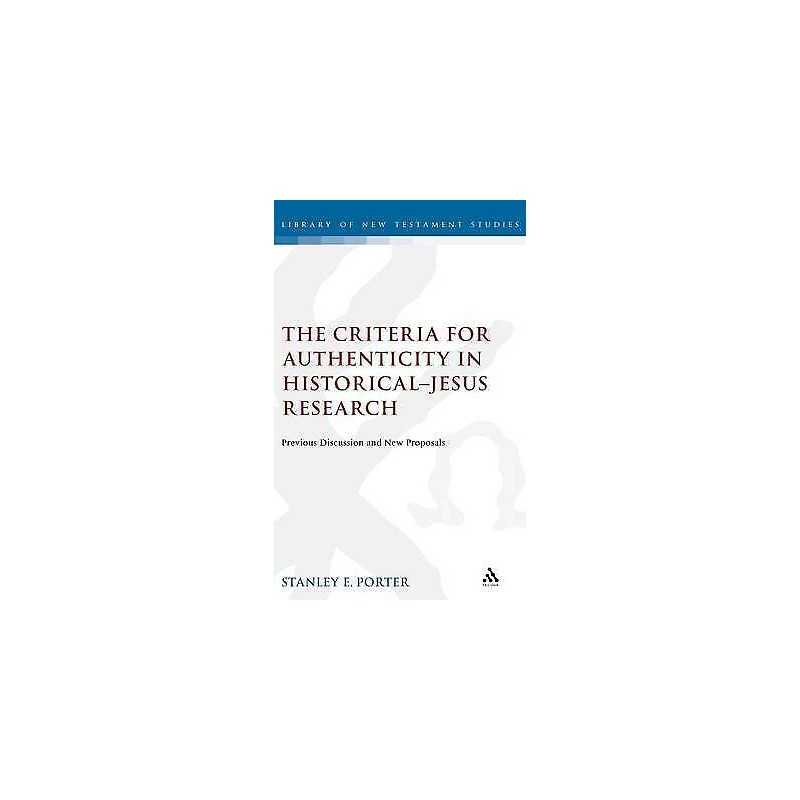 Criteria for Authenticity in Historical-Jesus Research - 9781841270890