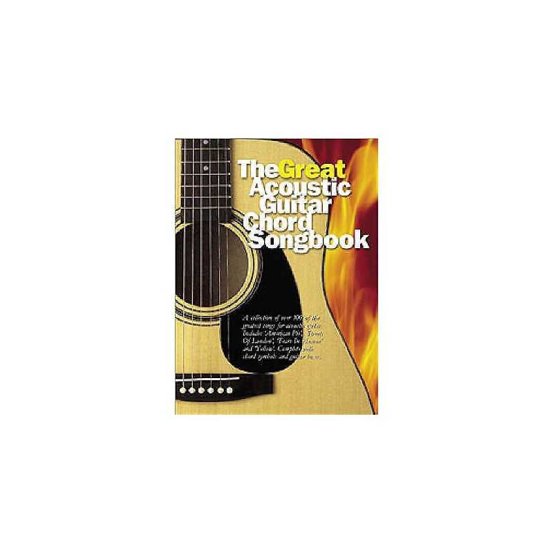 The Great Acoustic Guitar Chord Songbook - 9780711987579