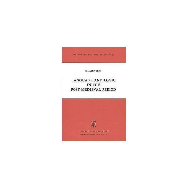 Language and Logic in the Post-Medieval Period - 9789027704641