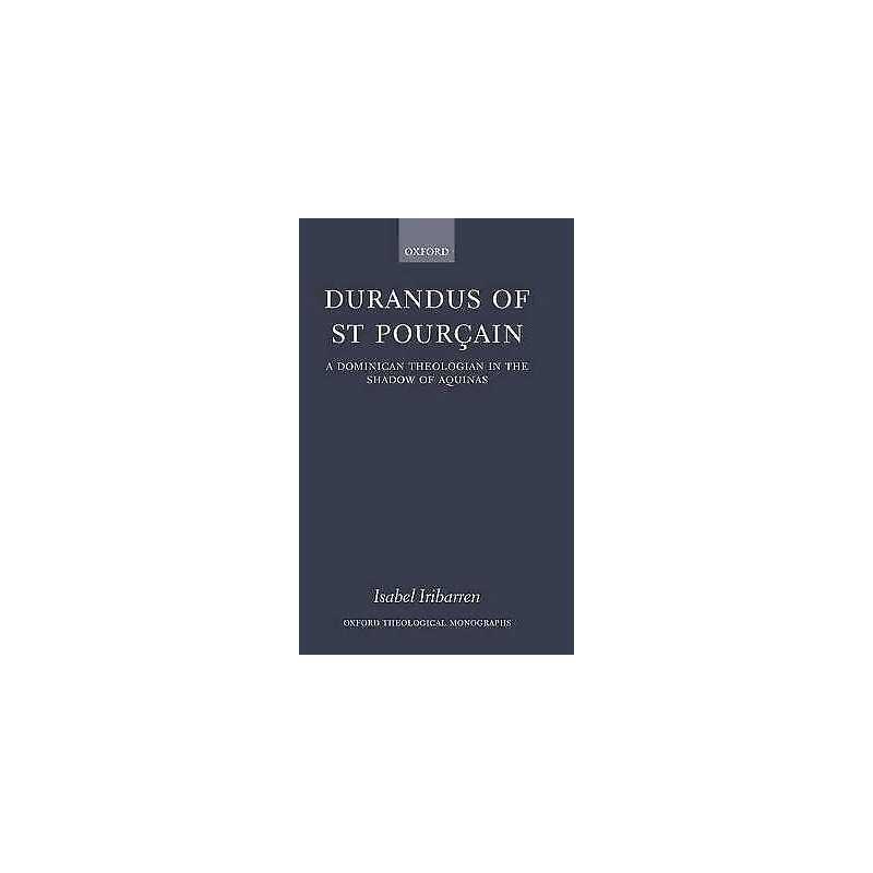 Durandus of St Pourcain - 9780199282319