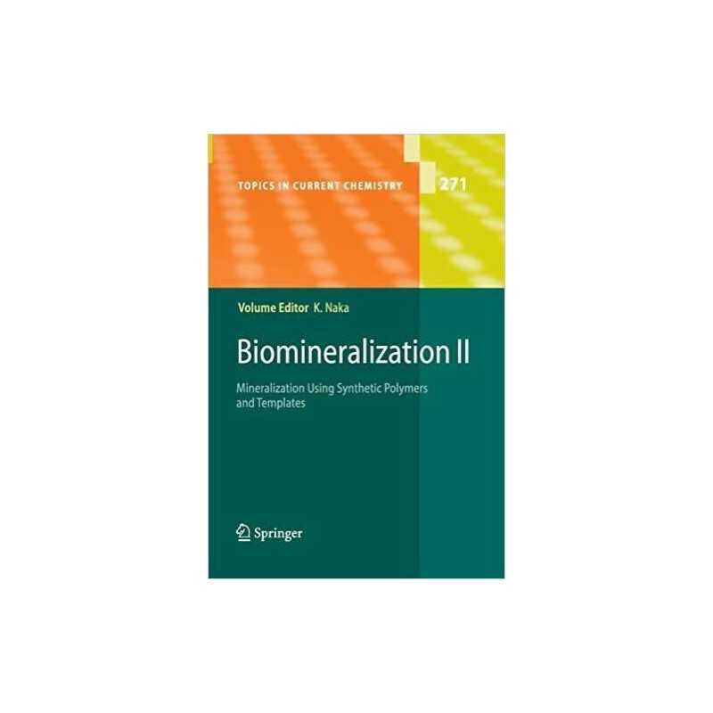 Biomineralization II - 9783662500996