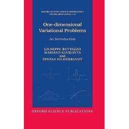 One-dimensional Variational Problems - 9780198504658