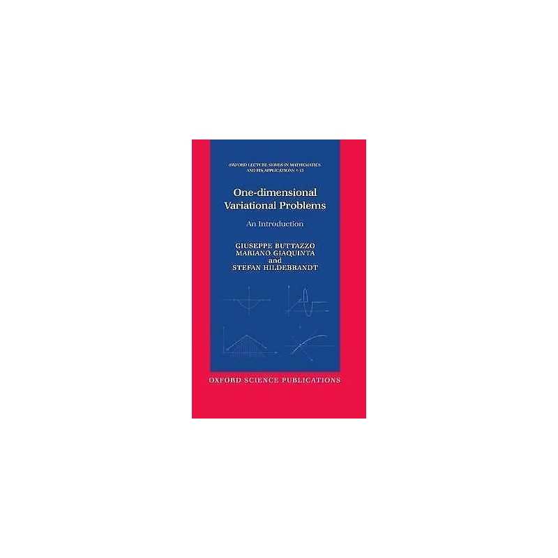 One-dimensional Variational Problems - 9780198504658