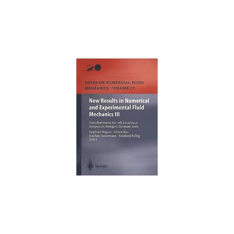 New Results in Numerical and Experimental Fluid Mechanics III - 9783642536427