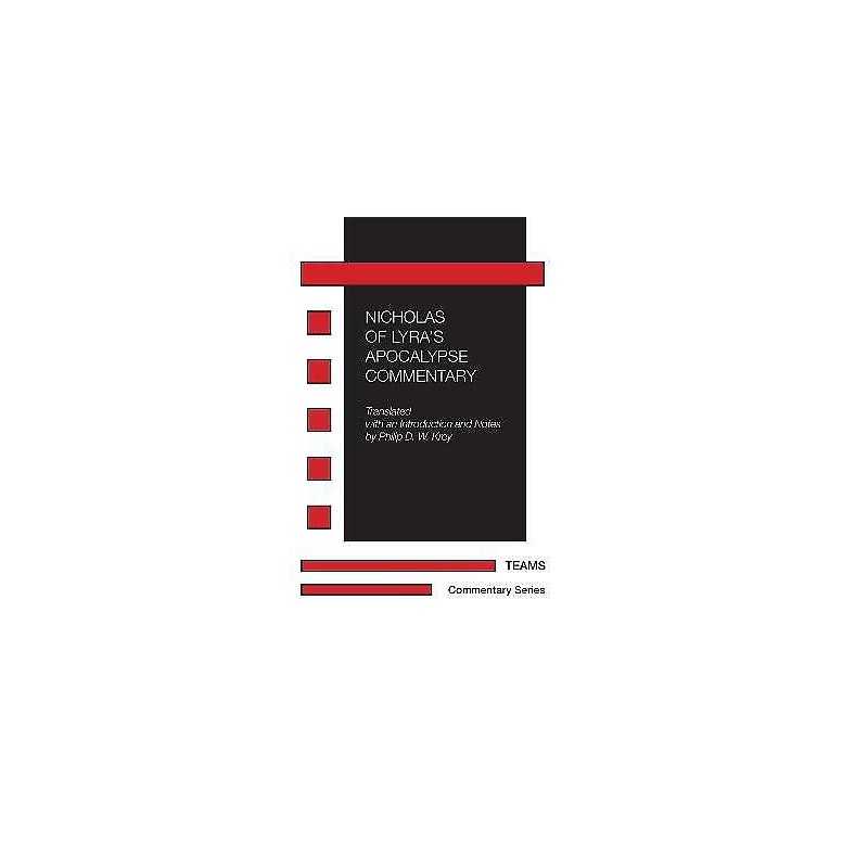 Nicholas of Lyras Apocalypse Commentary - 9781879288782