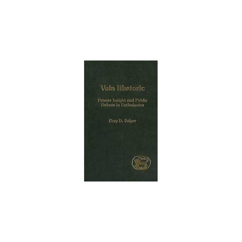 Vain Rhetoric - 9781841271811