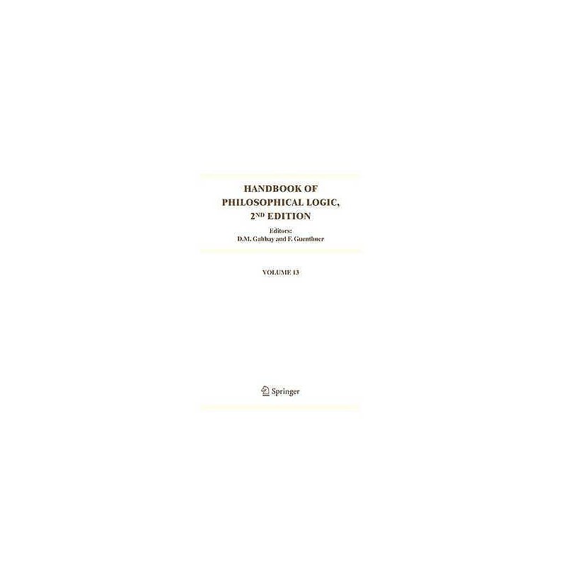 Handbook of Philosophical Logic - 9781402035203