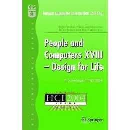 People and Computers XVIII - Design for Life - 9781852339005