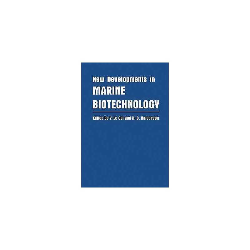 New Developments in Marine Biotechnology - 9781441933003