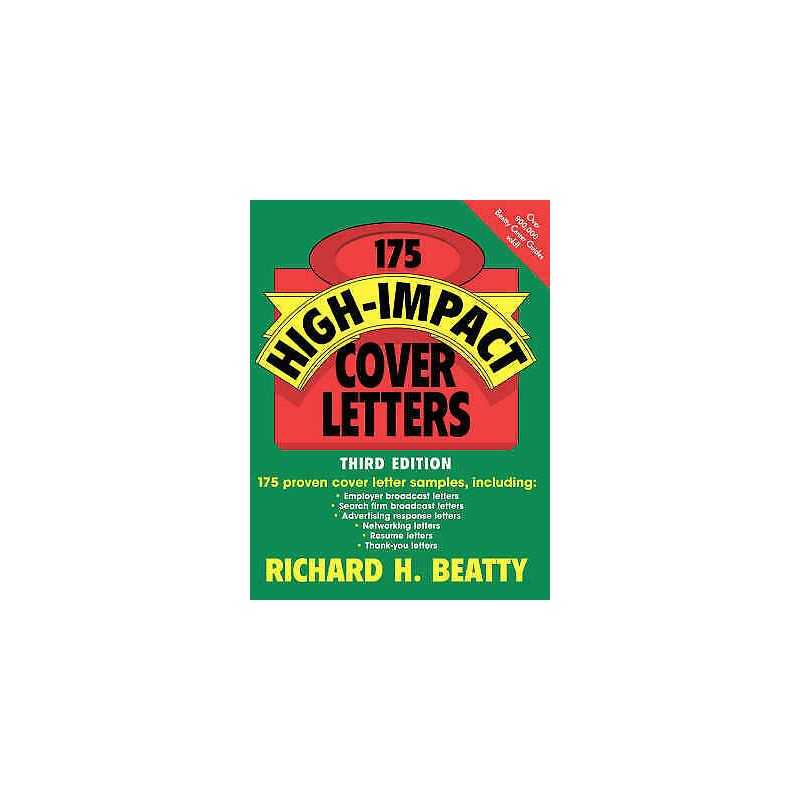 175 High-Impact Cover Letters - 9780471210849