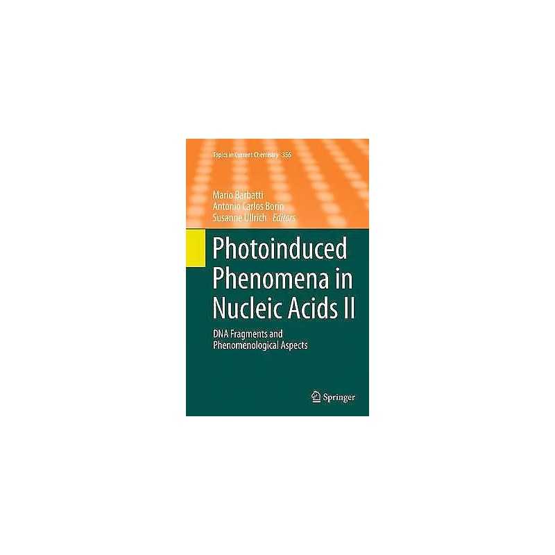 Photoinduced Phenomena in Nucleic Acids II - 9783319385907