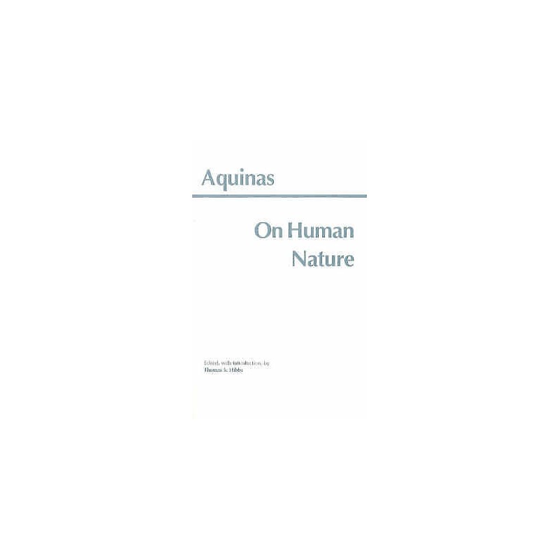 On Human Nature - 9780872204546