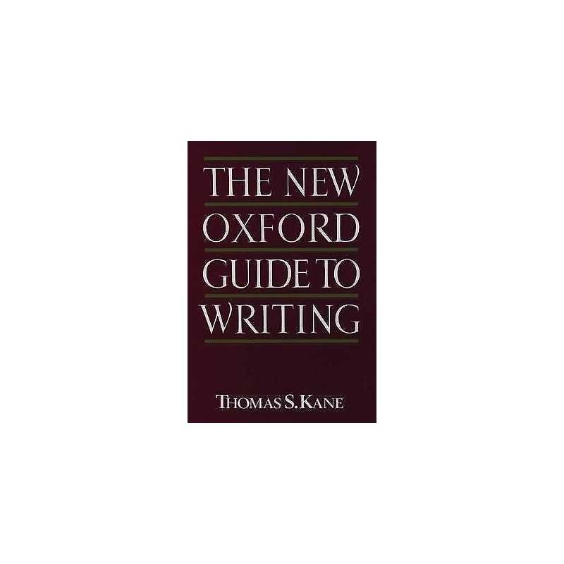 The New Oxford Guide to Writing - 9780195090598