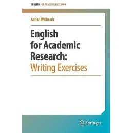 English for Academic Research: Writing Exercises - 9781461442974