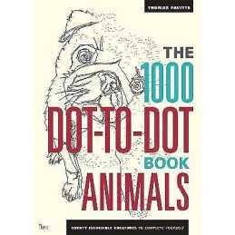 The 1000 Dot-To-Dot Book: Animals - 9781781571453