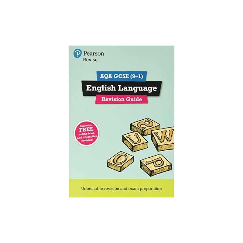 Revise AQA GCSE (9-1) English Language Revision Guide: with F... by Grant, David