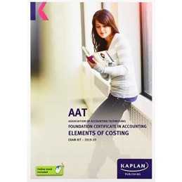 ELEMENTS OF COSTING - EXAM KIT, KAPLAN PUBLISHING