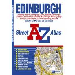 Edinburgh Street Atlas by Great Britain Paperback Book