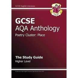 GCSE AQA Anthology Poetry Study Guide (Place) Higher by CGP Books Paperback The