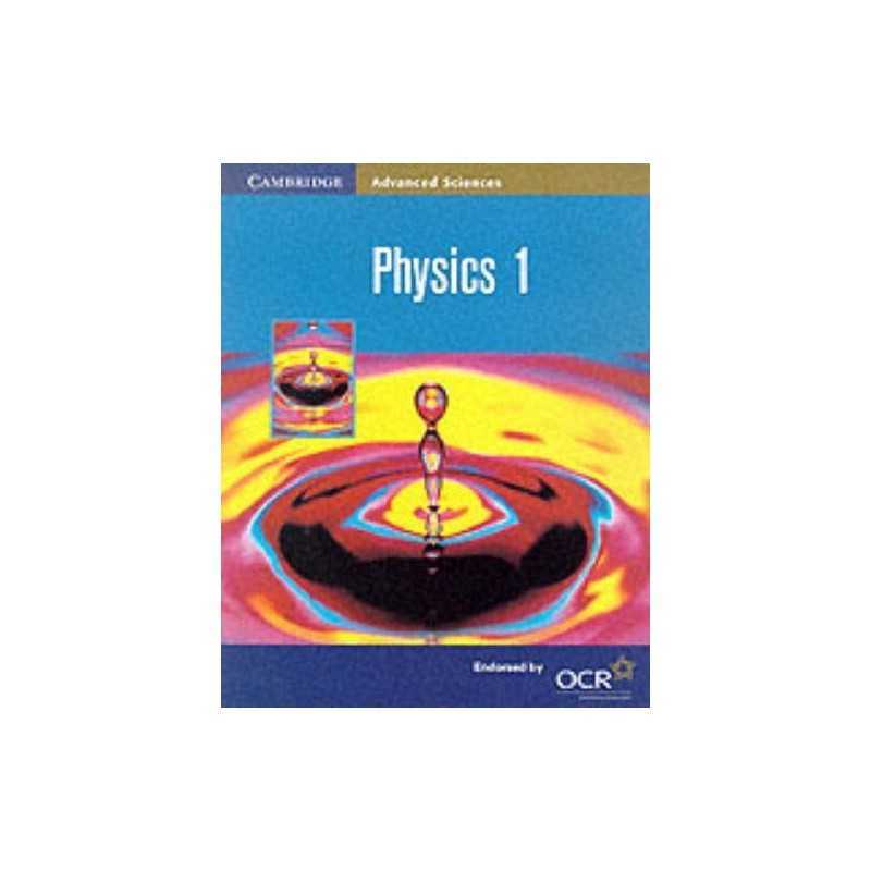 Physics 1 (Cambridge Advanced Sciences) by Hutchings, Robert Paperback Book The