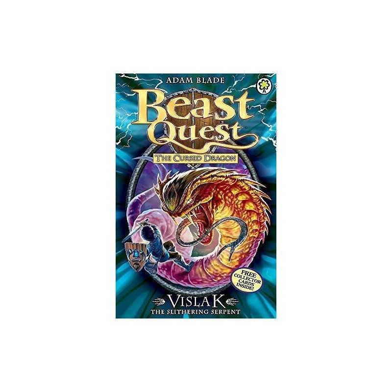 80: Vislak the Slithering Serpent (Beast Quest) by Adam Blade Book