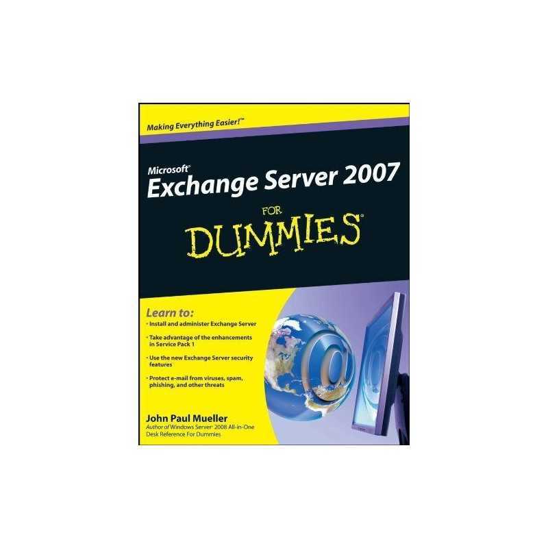 Microsoft Exchange Server 2007 For ... by Mueller, John Paul Mixed media product
