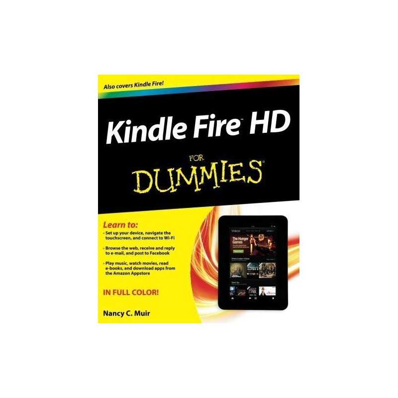 Kindle Fire Hd for Dummies by Muir, Nancy C. Book